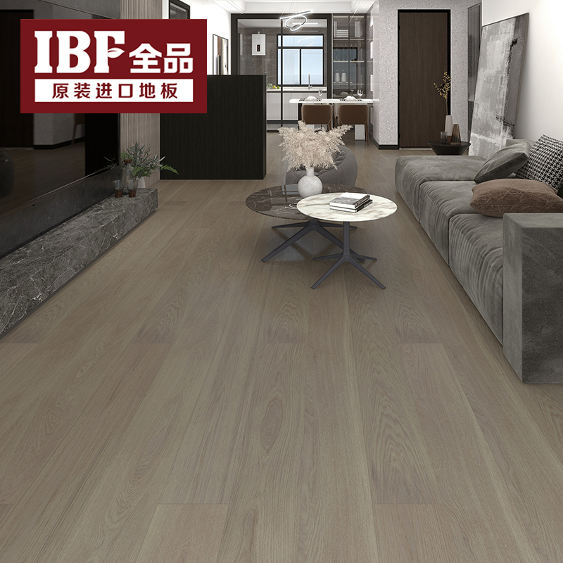 TK1824 天鵝絨柔灰色橡木地板